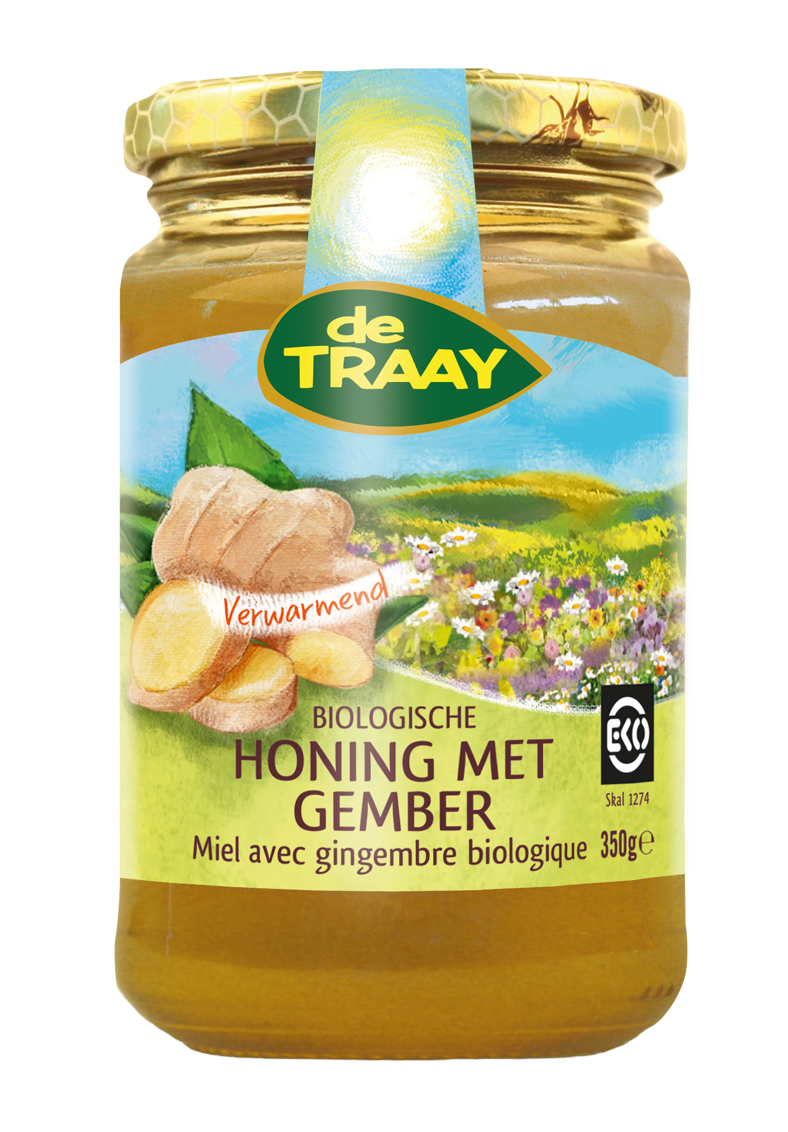 Organic Honey with ginger