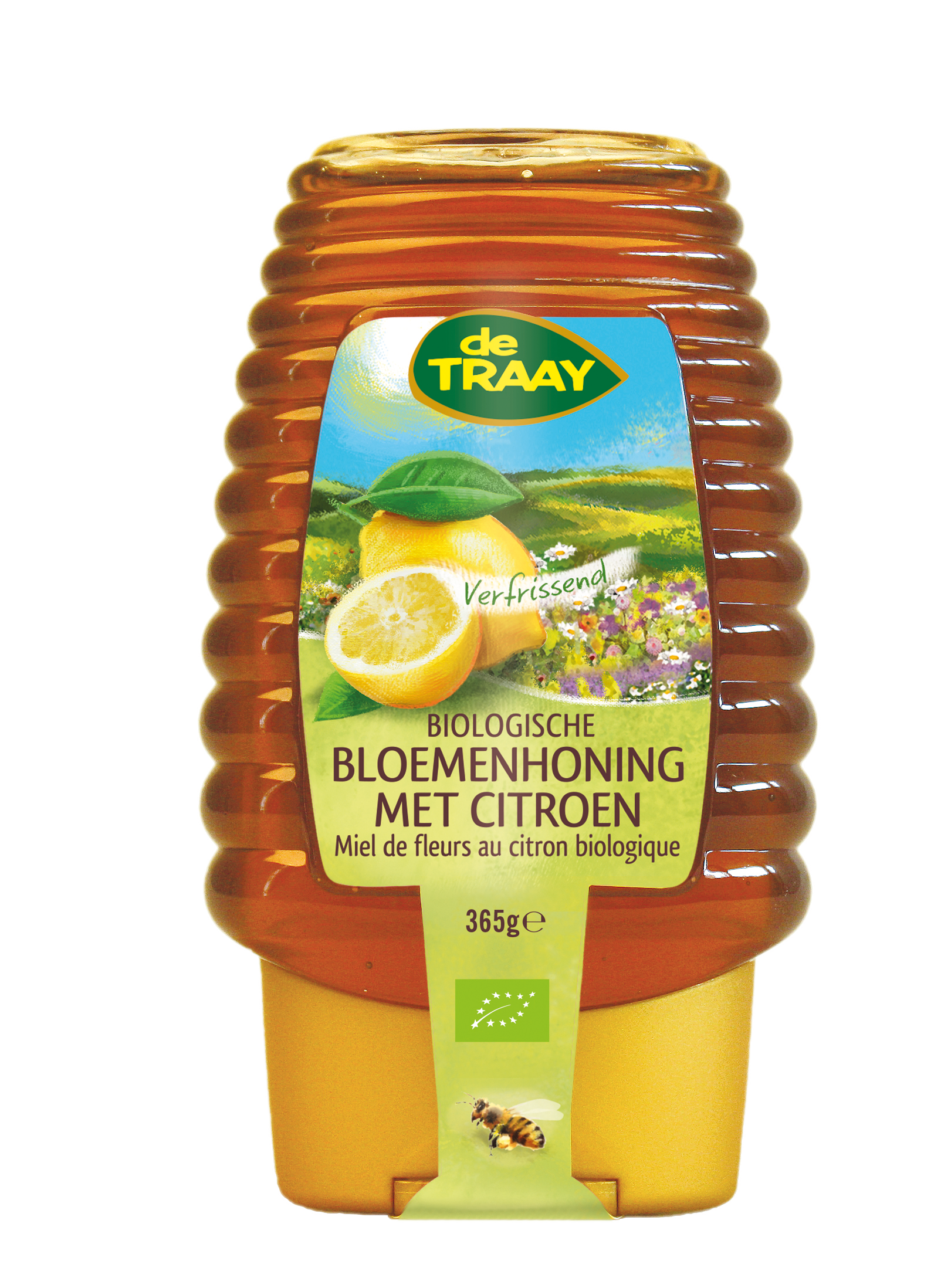 Lemon-flavoured Organic blossom honey