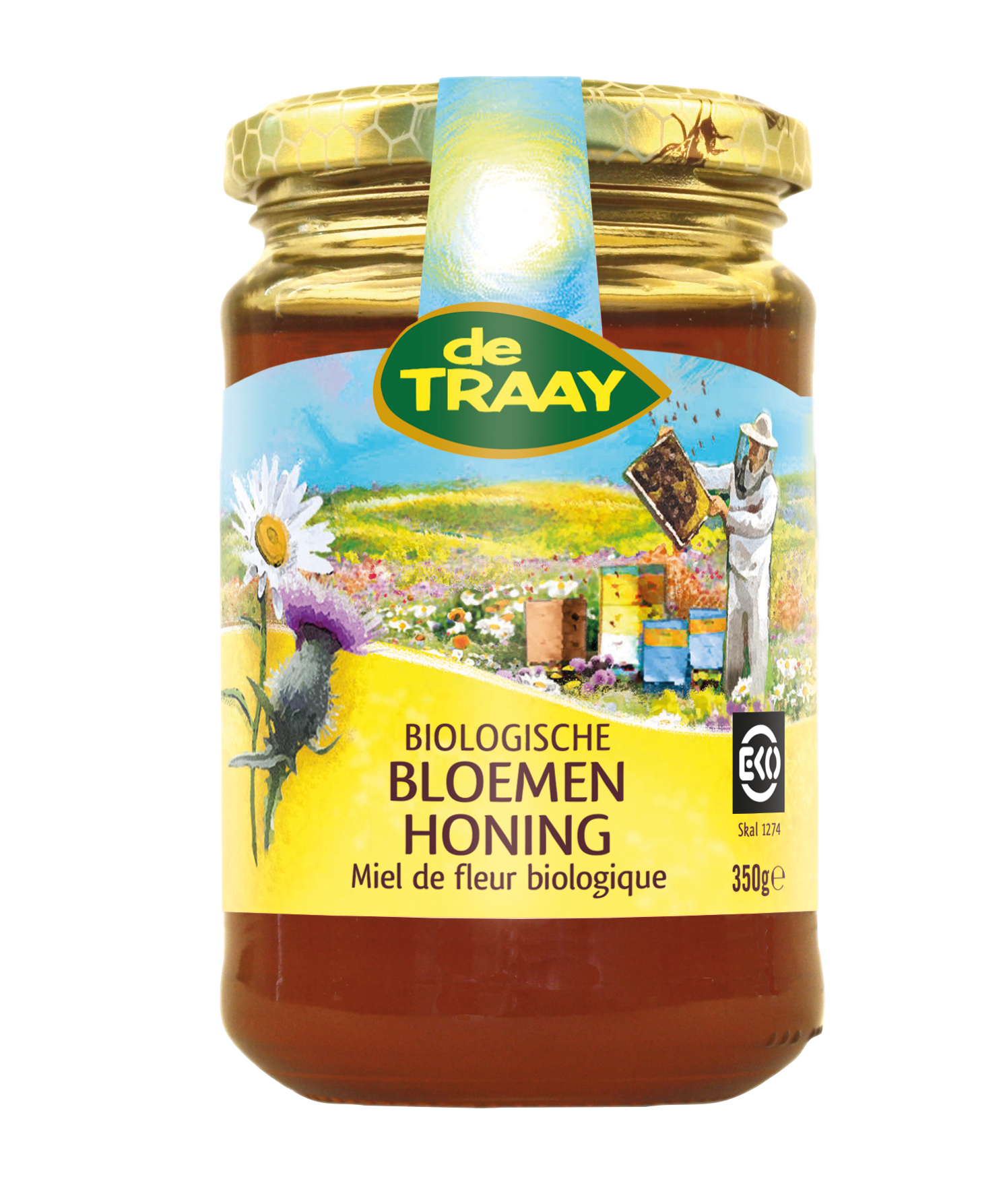 Organic blossom honey