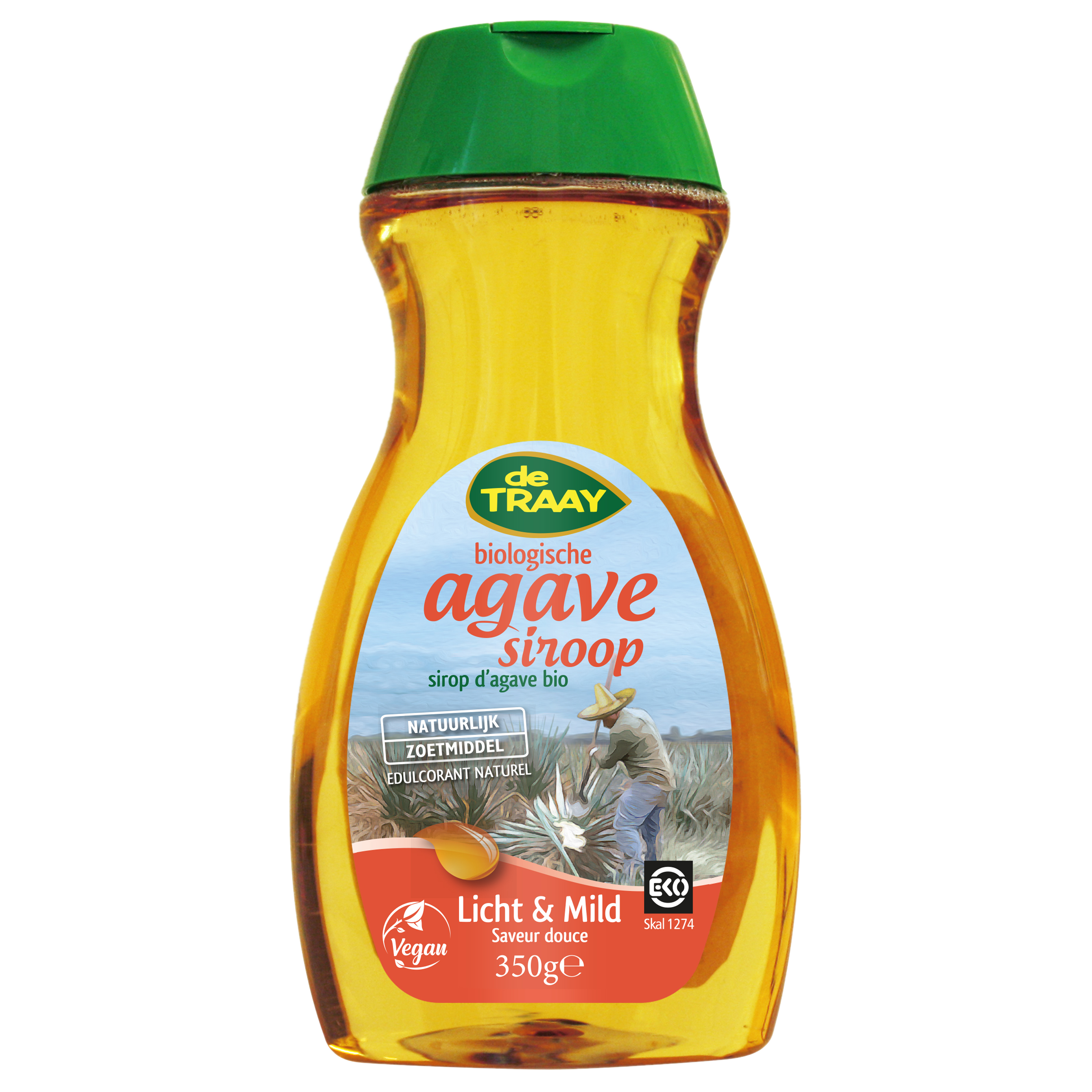 Organic agave syrup - light & mild