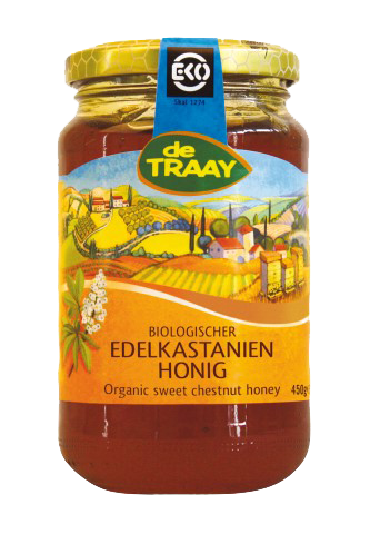 Organic sweet chestnut honey